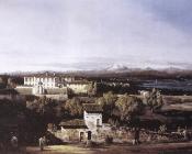 贝尔纳多贝洛托 - View of the Villa Cagnola at Gazzada near Varese